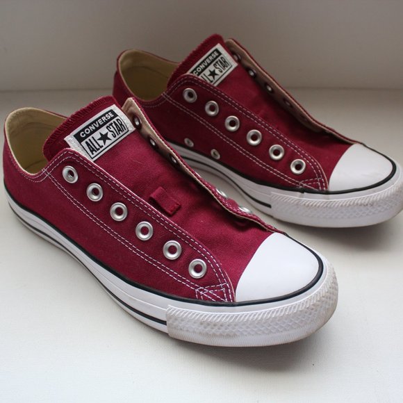 Converse Shoes - Converse Chuck Taylor All Star Low Top Maroon 8.5